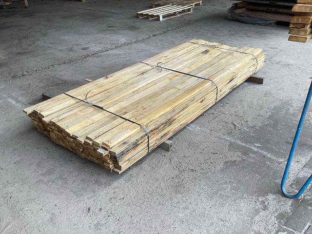 Rhombus plank eik, europees (145x) - afbeelding 3 van  5