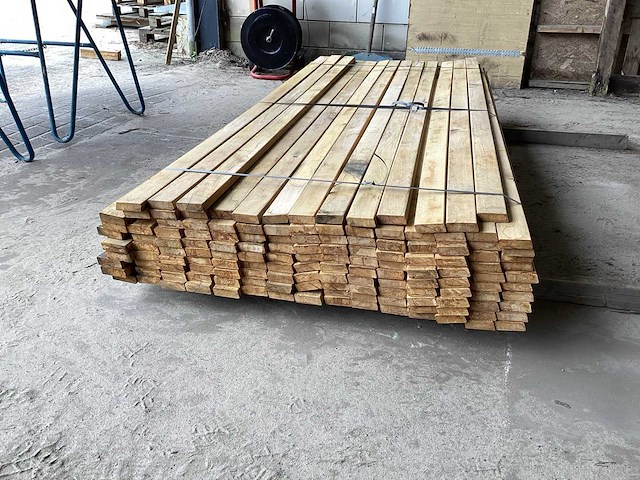 Rhombus plank eik, europees (145x) - afbeelding 4 van  5