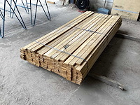 Rhombus plank eik, europees (145x) - afbeelding 1 van  2