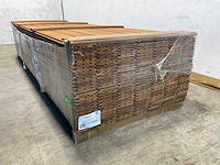 Rhombusprofielplank rib3 ayous thermowood 300x14,5x2,2 cm (28x) - afbeelding 2 van  4