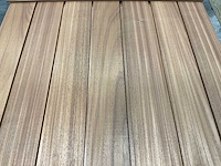 Rhombusprofielplank rib3 ayous thermowood 300x14,5x2,2 cm (28x) - afbeelding 3 van  4