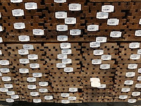 Rhombusprofielplank rib5 ayous thermowood 395x13,8x2,1 cm (25x) - afbeelding 6 van  8