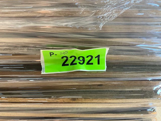 Rhombusprofielplank rib5 ayous thermowood 395x13,8x2,1 cm (30x) - afbeelding 6 van  6