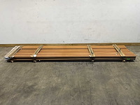 Rhombusprofielplank rib5 ayous thermowood 420x13,8x2,1 cm (15x) - afbeelding 2 van  6