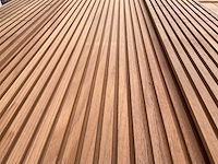 Rhombusprofielplank rib5 ayous thermowood 420x13,8x2,1 cm (25x) - afbeelding 2 van  3