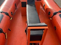 Rib-boot met yamaha 250 pk buitenboordmotor, avon, sr6, op tth easyroller bootrailer - afbeelding 3 van  45