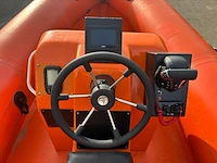 Rib-boot met yamaha 250 pk buitenboordmotor, avon, sr6, op tth easyroller bootrailer - afbeelding 4 van  45
