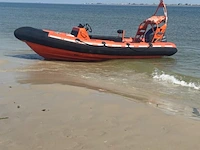 Rib-boot met yamaha 250 pk buitenboordmotor, avon, sr6, op tth easyroller bootrailer - afbeelding 40 van  45