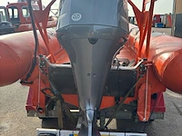 Rib-boot met yamaha 250 pk buitenboordmotor, avon, sr6, op tth easyroller bootrailer - afbeelding 42 van  45