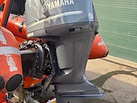Rib-boot met yamaha 250 pk buitenboordmotor, avon, sr6, op tth easyroller bootrailer - afbeelding 44 van  45
