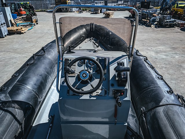 Rib boot, narwhal, hd 580, met buitenboordmotor, honda bf100 op boottrailer, pega 1150 - afbeelding 2 van  54