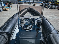 Rib boot, narwhal, hd 580, met buitenboordmotor, honda bf100 op boottrailer, pega 1150 - afbeelding 2 van  54