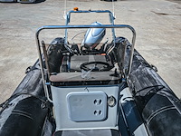 Rib boot, narwhal, hd 580, met buitenboordmotor, honda bf100 op boottrailer, pega 1150 - afbeelding 3 van  54