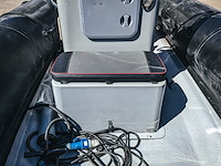 Rib boot, narwhal, hd 580, met buitenboordmotor, honda bf100 op boottrailer, pega 1150 - afbeelding 11 van  54