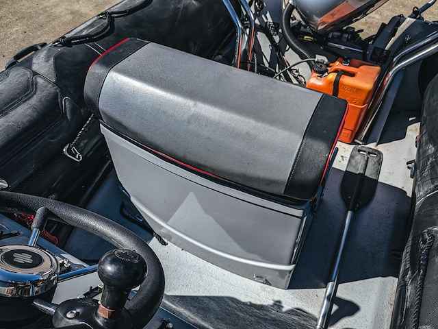 Rib boot, narwhal, hd 580, met buitenboordmotor, honda bf100 op boottrailer, pega 1150 - afbeelding 19 van  54