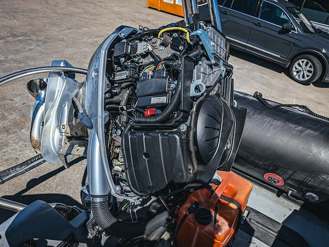 Rib boot, narwhal, hd 580, met buitenboordmotor, honda bf100 op boottrailer, pega 1150 - afbeelding 26 van  54