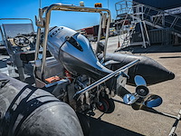 Rib boot, narwhal, hd 580, met buitenboordmotor, honda bf100 op boottrailer, pega 1150 - afbeelding 30 van  54