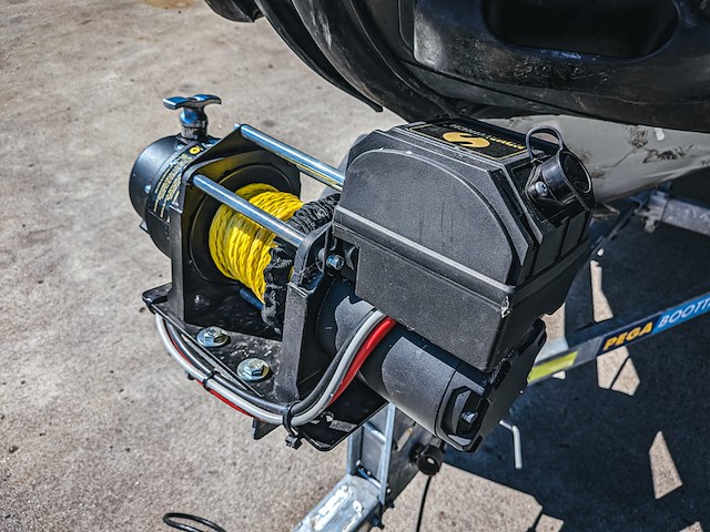 Rib boot, narwhal, hd 580, met buitenboordmotor, honda bf100 op boottrailer, pega 1150 - afbeelding 37 van  54