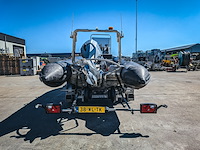 Rib boot, narwhal, hd 580, met buitenboordmotor, honda bf100 op boottrailer, pega 1150 - afbeelding 34 van  54