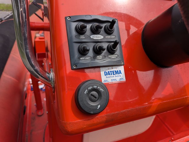 Rib boot, parker, 630, met buitenboordmotor, mercury verado, op trailer, damco dk 2400 - afbeelding 5 van  48
