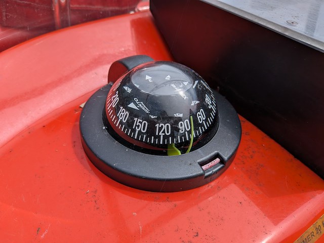 Rib boot, parker, 630, met buitenboordmotor, mercury verado, op trailer, damco dk 2400 - afbeelding 9 van  48