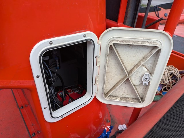 Rib boot, parker, 630, met buitenboordmotor, mercury verado, op trailer, damco dk 2400 - afbeelding 17 van  48