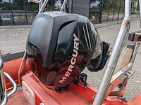 Rib boot, parker, 630, met buitenboordmotor, mercury verado, op trailer, damco dk 2400 - afbeelding 20 van  48