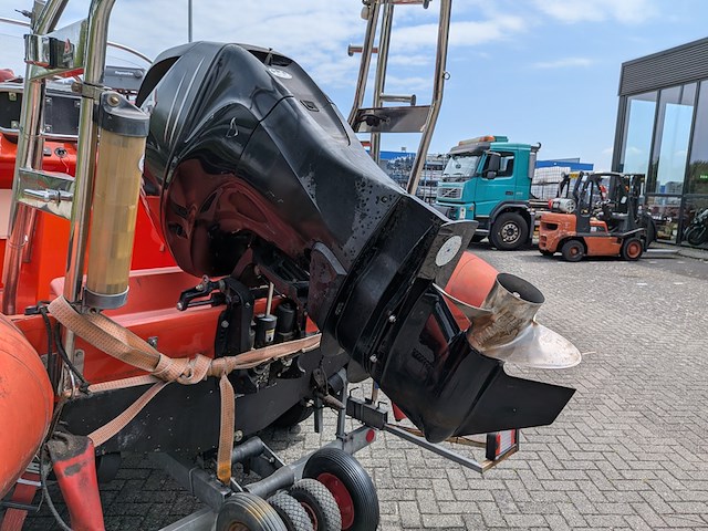 Rib boot, parker, 630, met buitenboordmotor, mercury verado, op trailer, damco dk 2400 - afbeelding 27 van  48