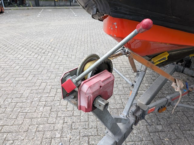 Rib boot, parker, 630, met buitenboordmotor, mercury verado, op trailer, damco dk 2400 - afbeelding 35 van  48