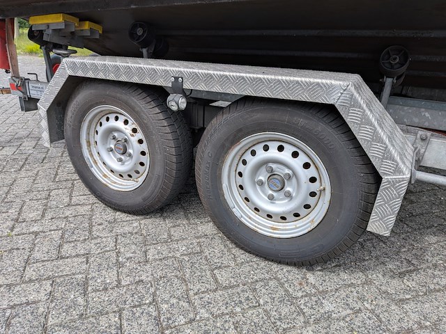 Rib boot, parker, 630, met buitenboordmotor, mercury verado, op trailer, damco dk 2400 - afbeelding 39 van  48
