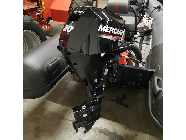 Rib rubberboot met mercury f20ept buitenboordmotor, aquaspirit, s350c - afbeelding 18 van  36