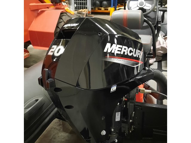 Rib rubberboot met mercury f20ept buitenboordmotor, aquaspirit, s350c - afbeelding 19 van  36