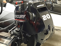 Rib rubberboot met mercury f20ept buitenboordmotor, aquaspirit, s350c - afbeelding 21 van  36