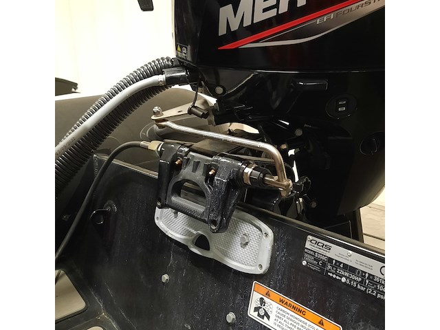 Rib rubberboot met mercury f20ept buitenboordmotor, aquaspirit, s350c - afbeelding 25 van  36