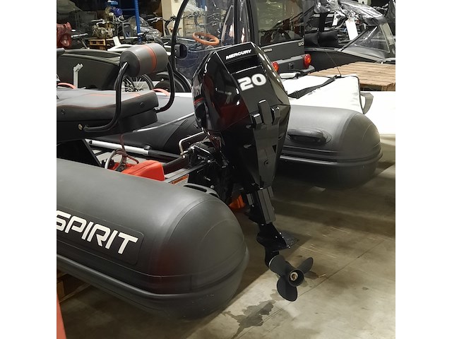 Rib rubberboot met mercury f20ept buitenboordmotor, aquaspirit, s350c - afbeelding 32 van  36