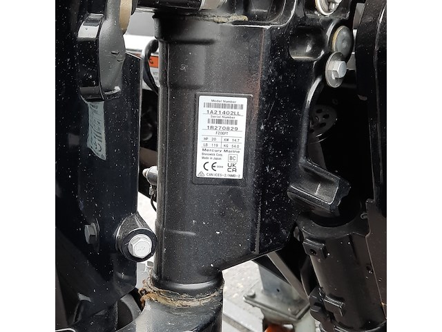 Rib rubberboot met mercury f20ept buitenboordmotor aquaspirit, s350c - afbeelding 37 van  48