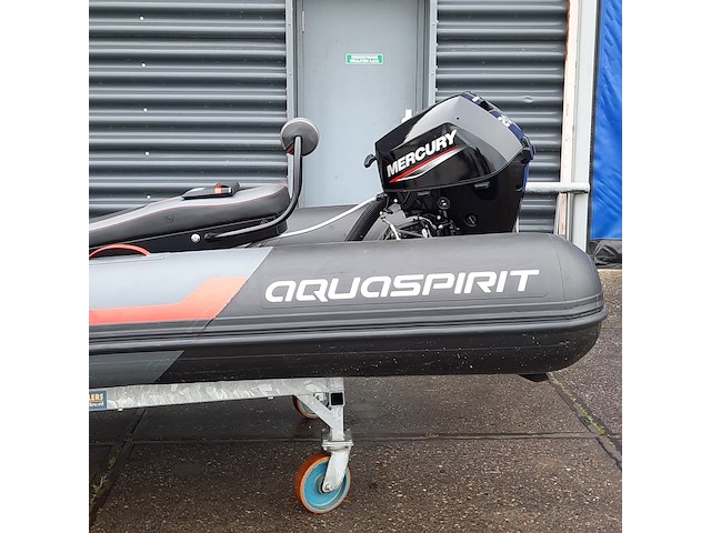 Rib rubberboot met mercury f20ept buitenboordmotor aquaspirit, s350c - afbeelding 45 van  48