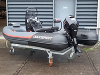 Rib rubberboot met mercury f20ept buitenboordmotor aquaspirit, s350c - afbeelding 46 van  48