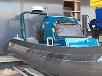 Rib rubberboot met volvo penta d4 260 en pega zb3500 trailer, duarry, cormoran730fb, 2007 - afbeelding 3 van  48