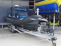 Rib rubberboot met volvo penta d4 260 en pega zb3500 trailer, duarry, cormoran730fb, 2007 - afbeelding 34 van  48