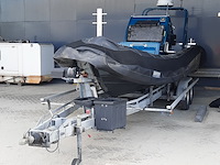 Rib rubberboot met volvo penta d4 260 en pega zb3500 trailer, duarry, cormoran730fb, 2007 - afbeelding 45 van  48