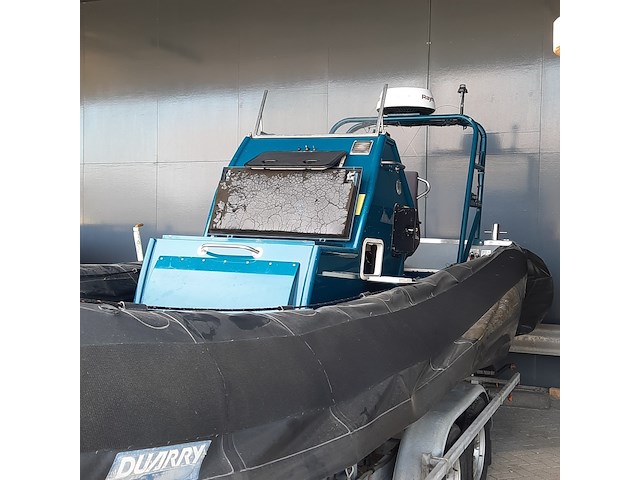 Rib rubberboot met volvo penta d4 260 en pega zb3500 trailer, duarry, cormoran730fb, 2007 - afbeelding 47 van  48