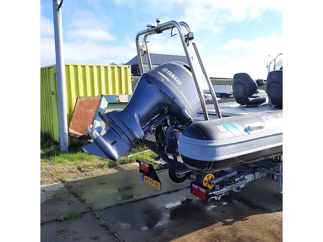 Rib rubberboot met yamaha f175cet en pega zb1800/600 trailer, joker, coaster 650, 2007 - afbeelding 9 van  68
