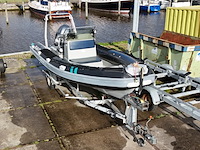 Rib rubberboot met yamaha f175cet en pega zb1800/600 trailer, joker, coaster 650, 2007 - afbeelding 12 van  68