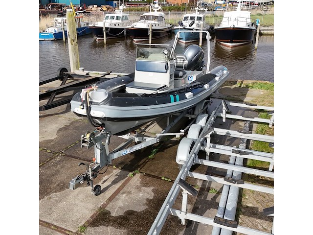 Rib rubberboot met yamaha f175cet en pega zb1800/600 trailer, joker, coaster 650, 2007 - afbeelding 23 van  68