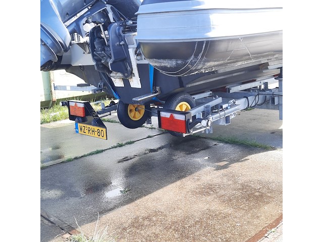 Rib rubberboot met yamaha f175cet en pega zb1800/600 trailer, joker, coaster 650, 2007 - afbeelding 60 van  68