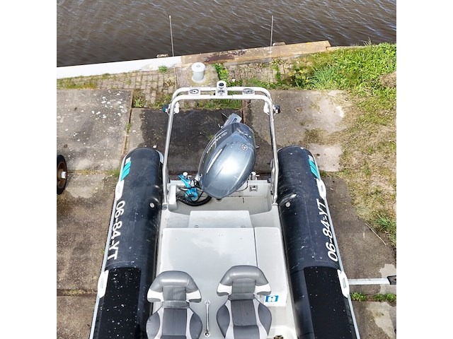 Rib rubberboot met yamaha f175cet en pega zb1800/600 trailer, joker, coaster 650, 2007 - afbeelding 56 van  68