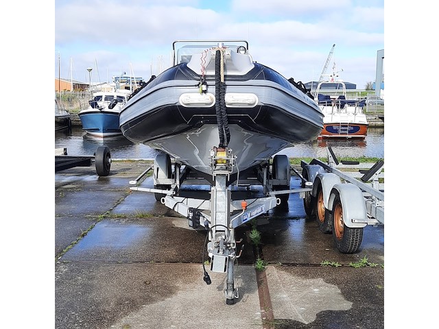 Rib rubberboot met yamaha f175cet en pega zb1800/600 trailer, joker, coaster 650, 2007 - afbeelding 67 van  68
