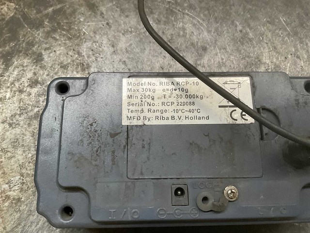 Riba controleweegschaal - afbeelding 3 van  4