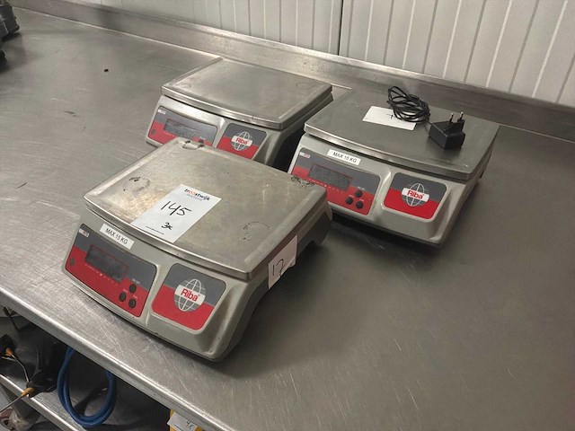 Riba r75 weegschaal (3x) - afbeelding 1 van  4